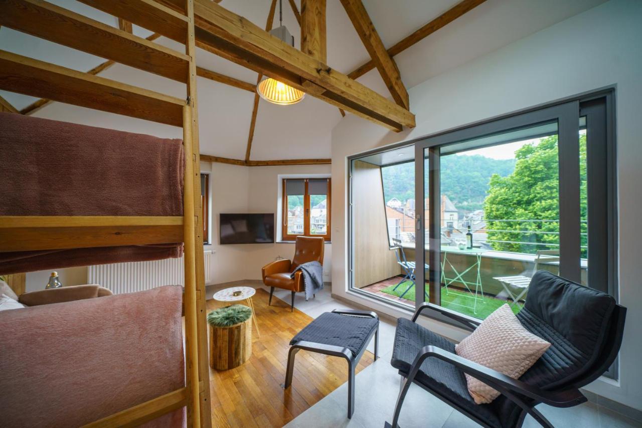 Appartement Les Bleuets La-Roche-en-Ardenne Dış mekan fotoğraf